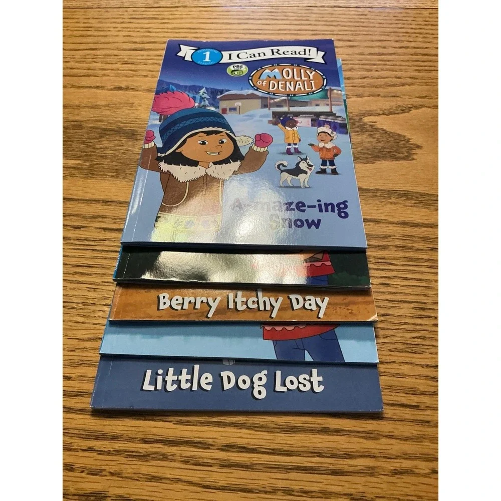 Molly of Denali Alaskan Adventures I Can Read Level 1 Book Set 5 Stories PBS Kid